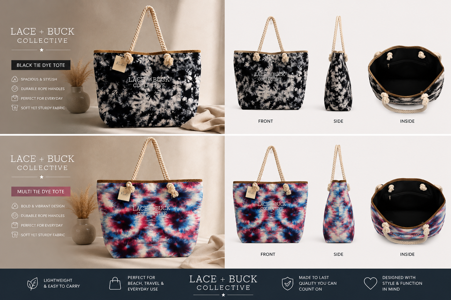 Tie Dye Tote Bag