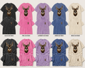 Faux rhinestone deer