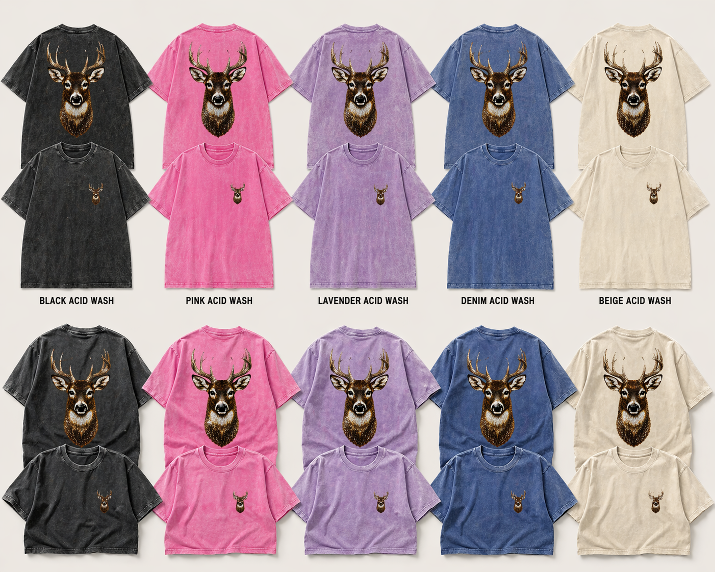 Faux rhinestone deer