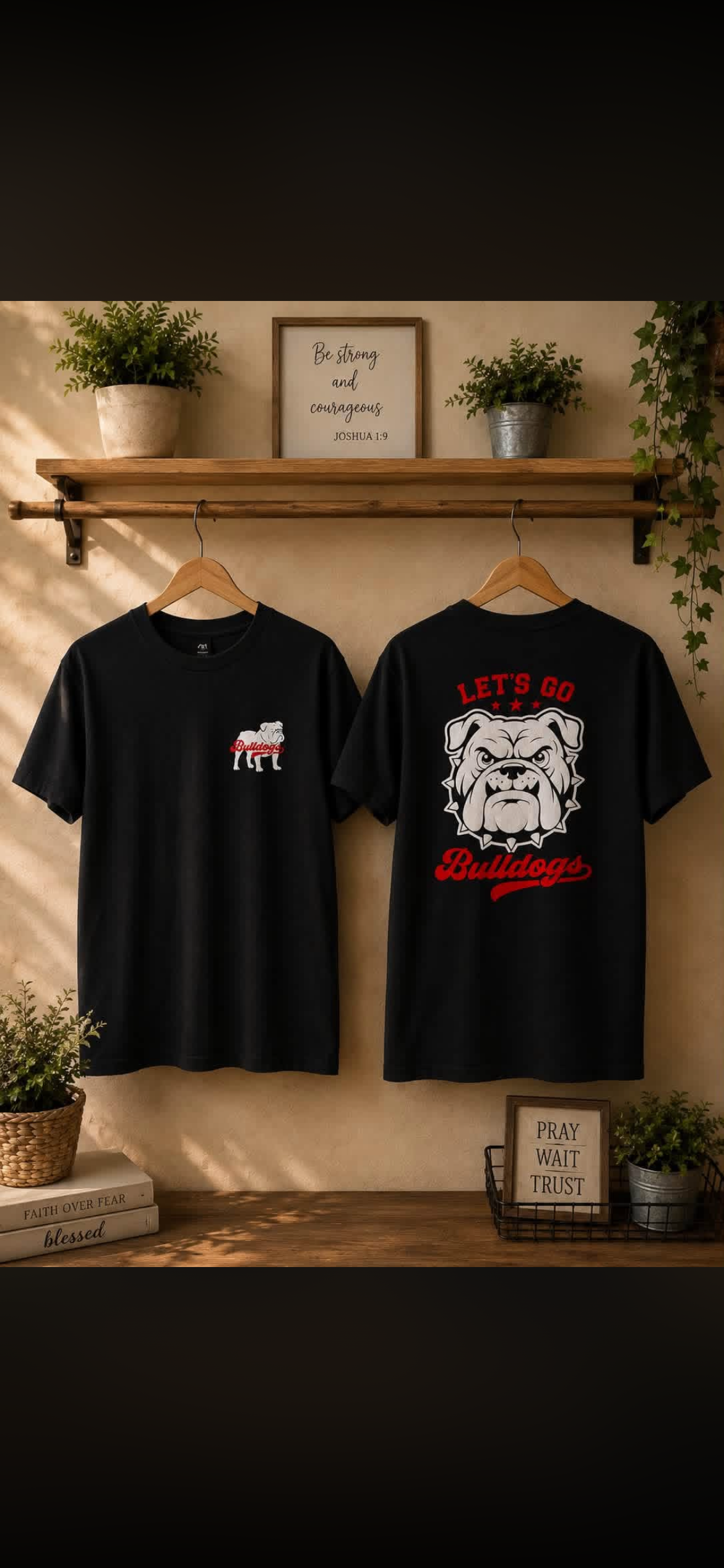 Let’s Go Bulldogs Tee