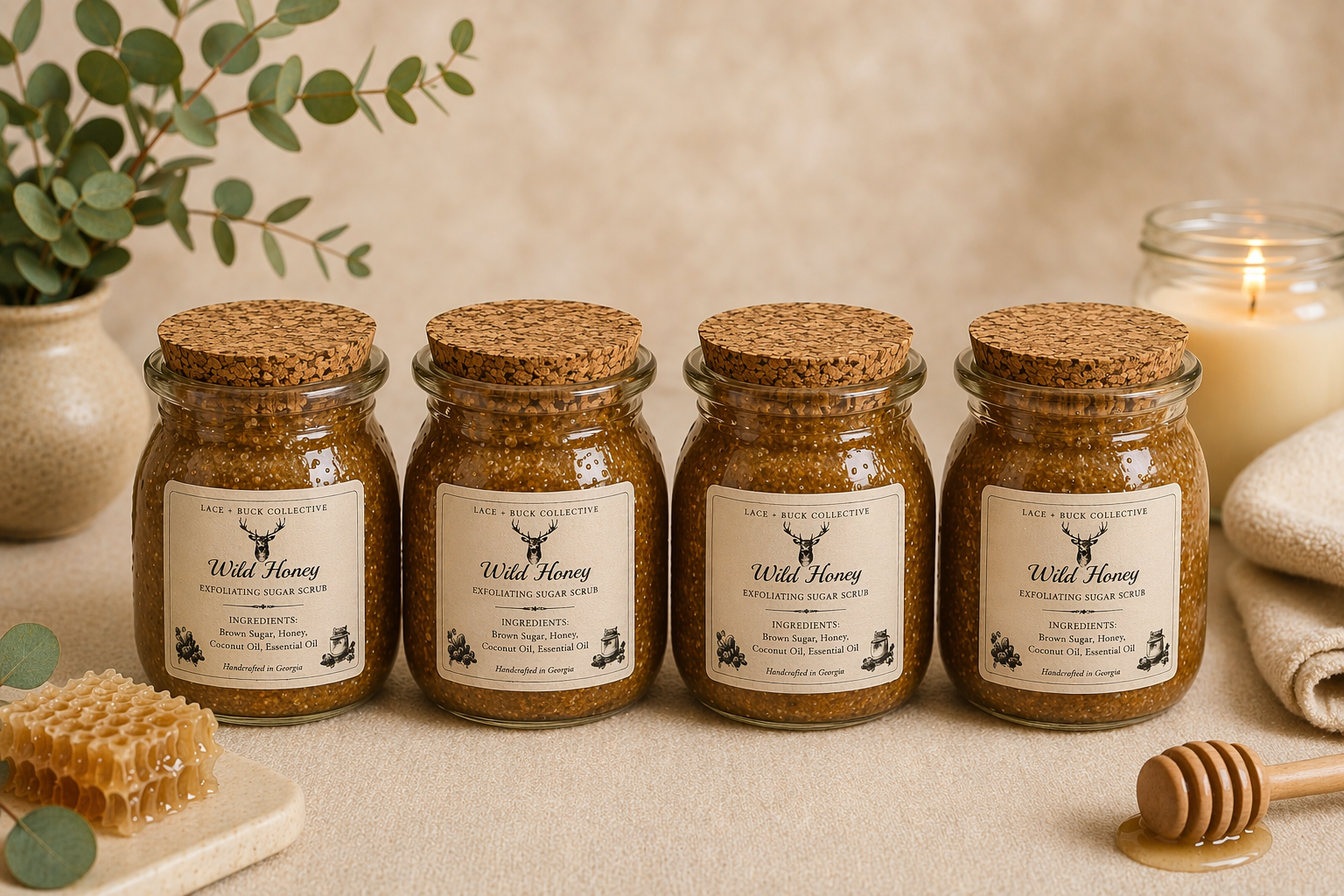 Wild Honey Brown Sugar Scrub