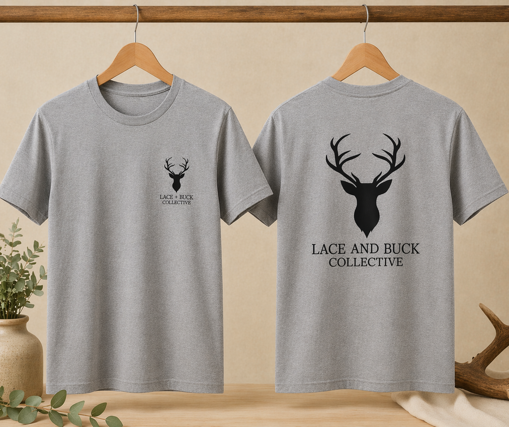 L+B Deer Head Tees