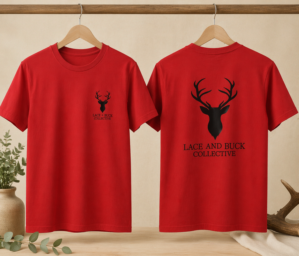 L+B Deer Head Tees