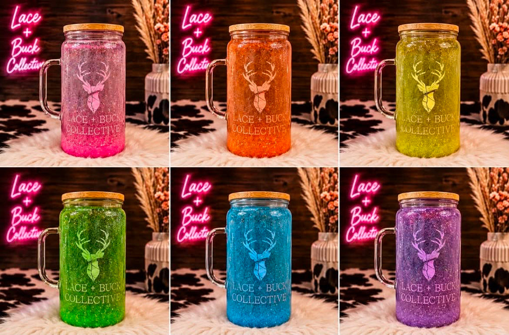 Glitter cup
